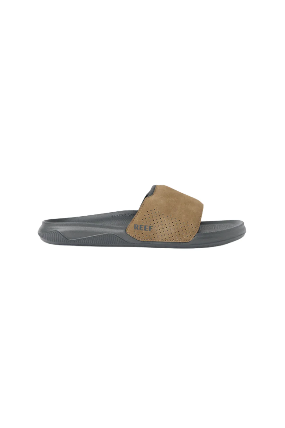 Reef Tailslide Mens Slide Sandals Grey/Tan - Image 2