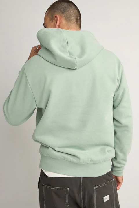 Rhythm Contrast Stitch Hood Mint - Image 2