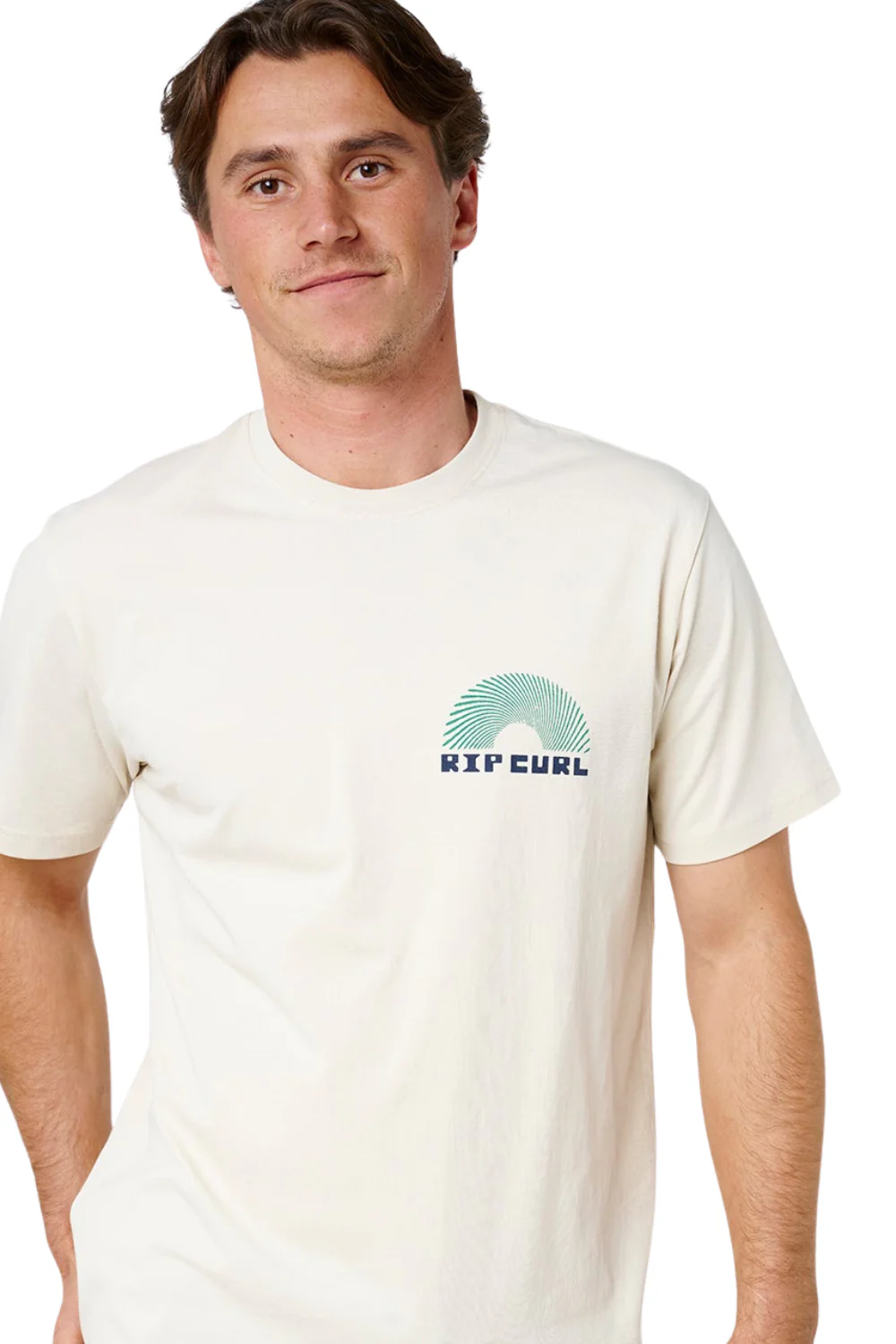 Rip Curl Artist Of The Search Rising Mens T-Shirt Vintage White - Image 6