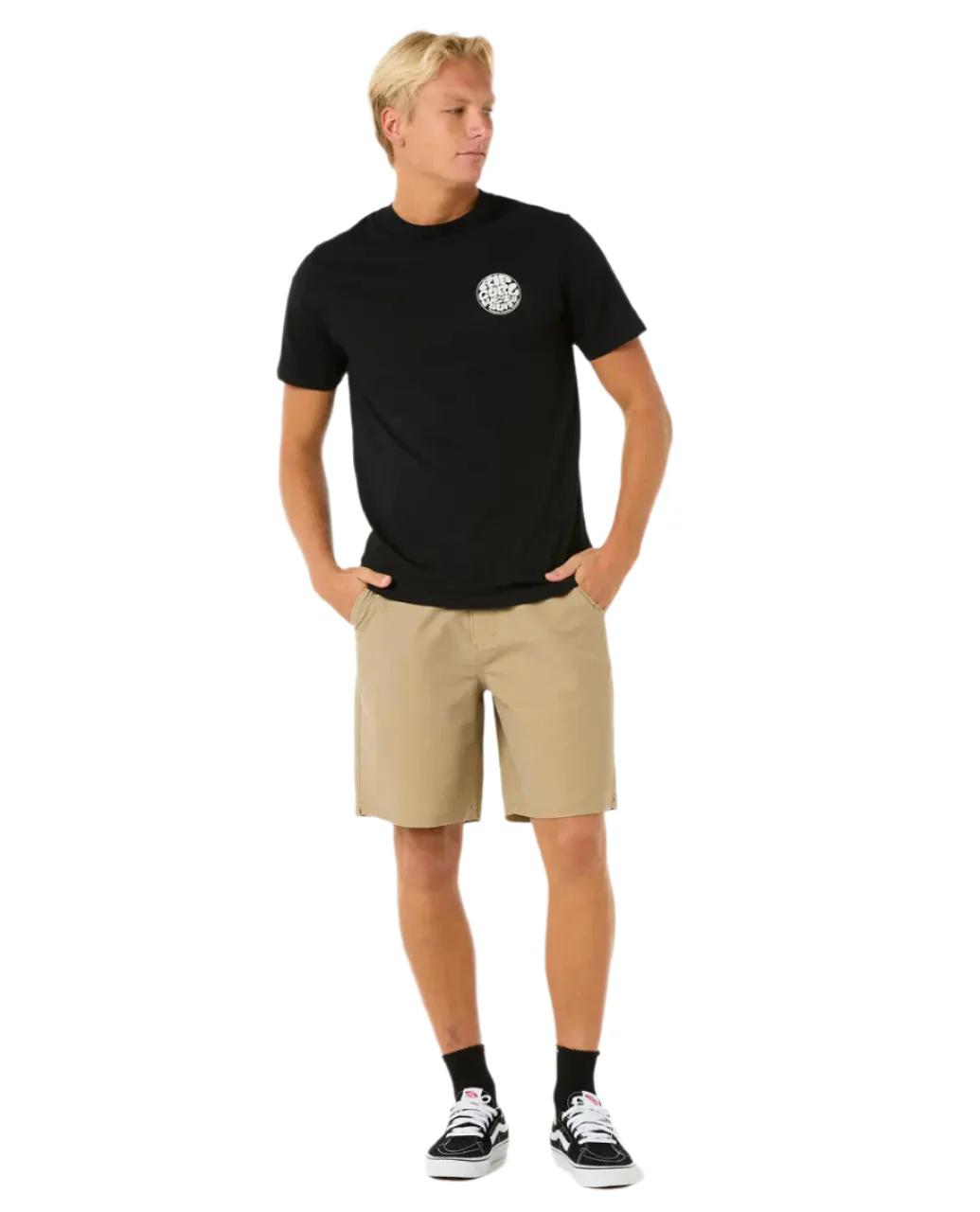 Rip Curl Boardwalk Cord Wiz Shorts Khaki - Image 2