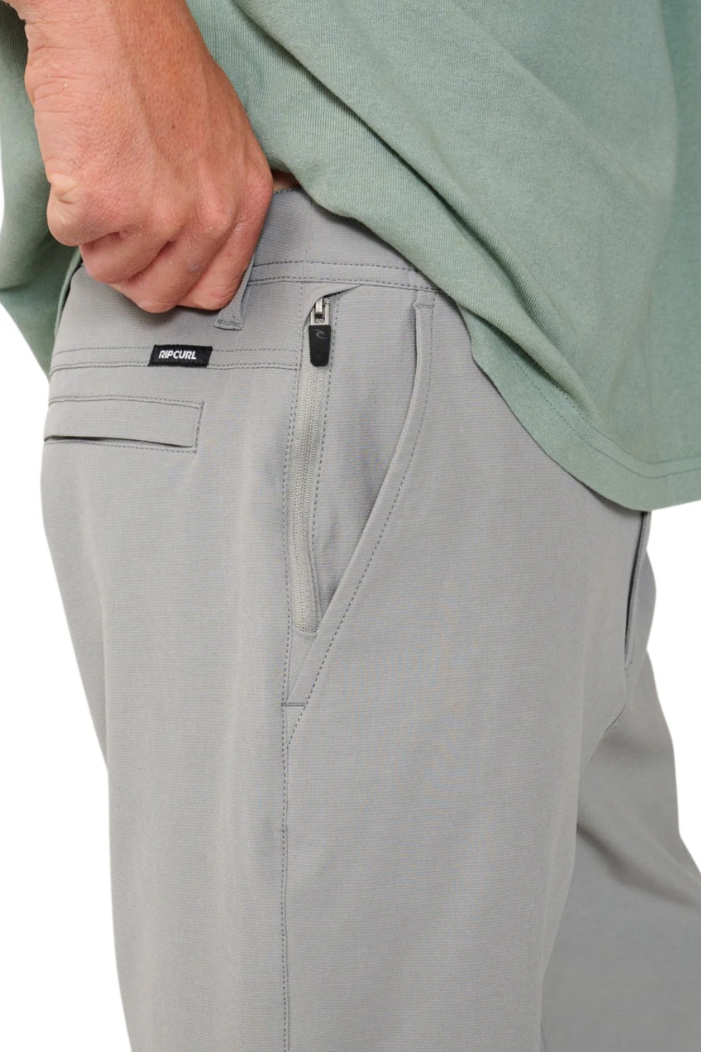 Rip Curl Boardwalk Phase Nineteen 19" Mens Shorts Steel Grey - Image 5