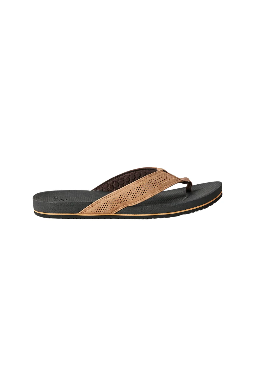 Rip Curl Chiba Bloom Mens Open Toe Flip Flops Brown/Black - Image 2