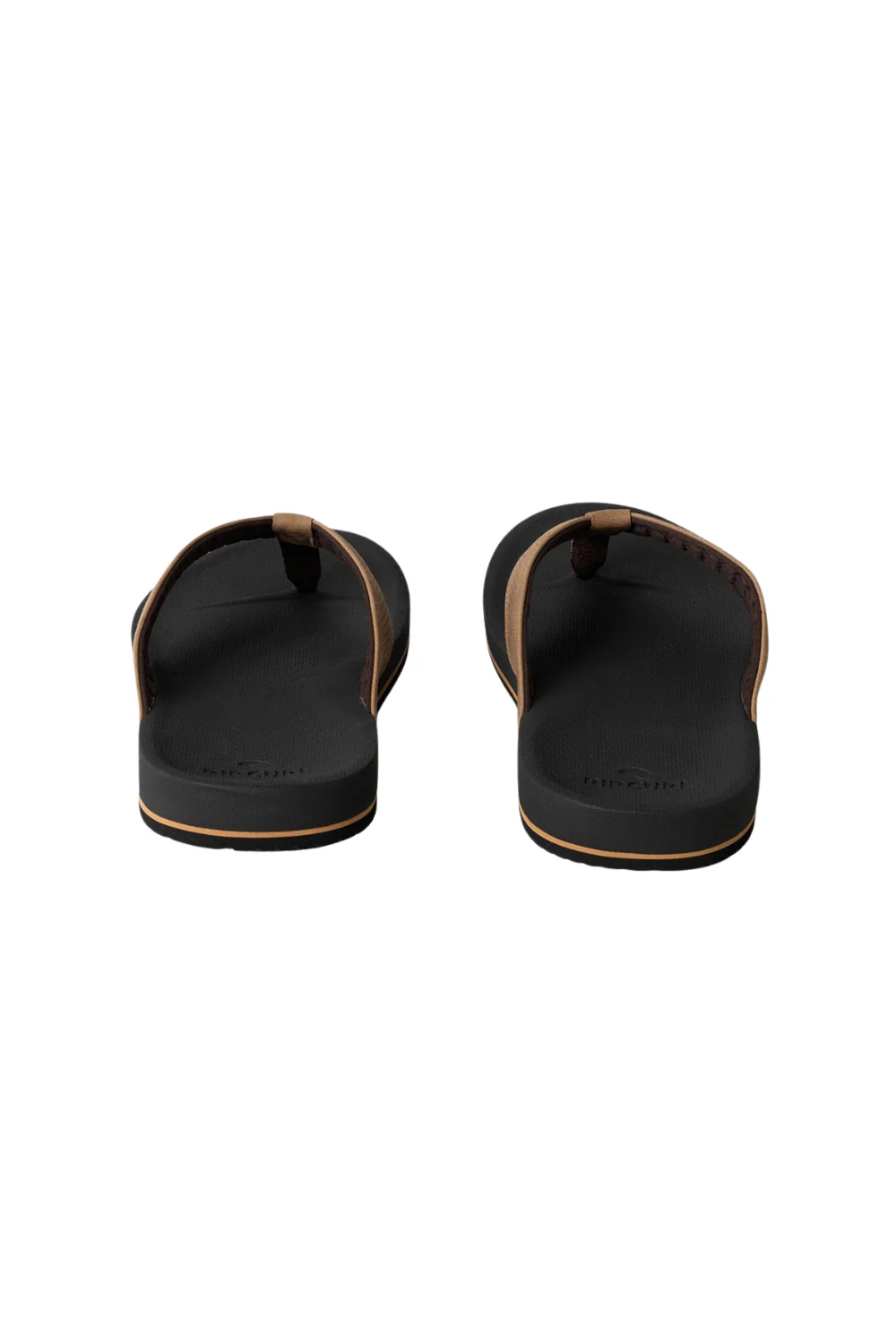 Rip Curl Chiba Bloom Mens Open Toe Flip Flops Brown/Black - Image 5