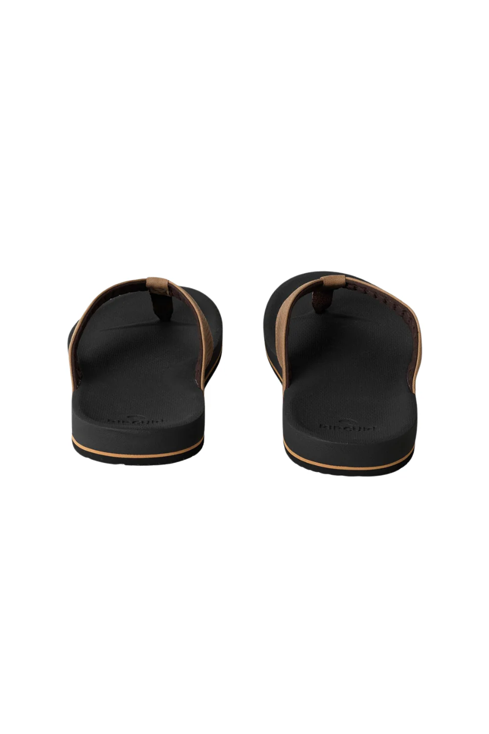 Rip Curl Chiba Open Toe Mens Flip Flop Brown/Black - Image 3