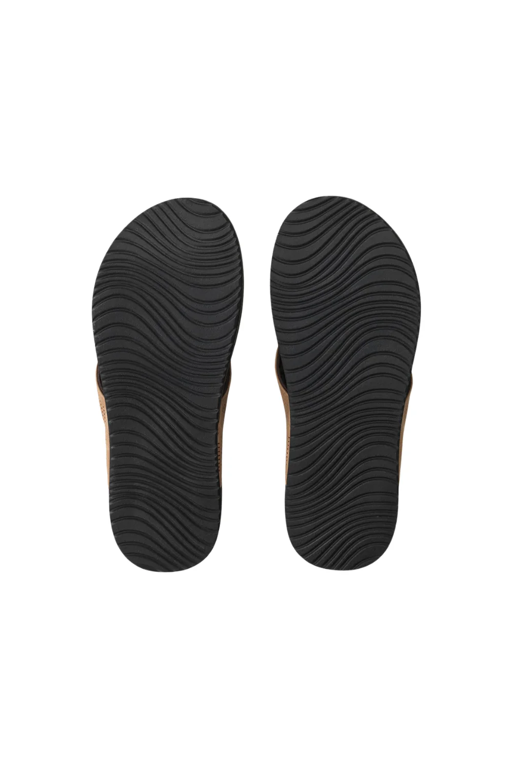 Rip Curl Chiba Open Toe Mens Flip Flop Brown/Black - Image 5