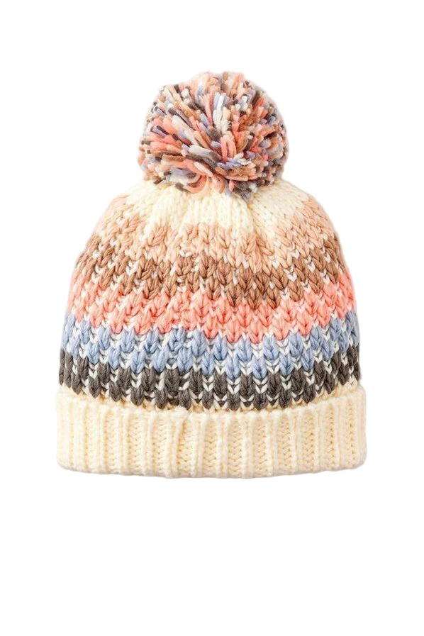Rip Curl Cosy Reg Pom Pom Beanie Multico - Image 2