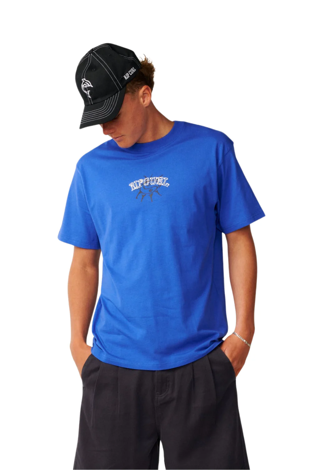 Rip Curl Disorder Balance Mens T-Shirt Deep Riverside