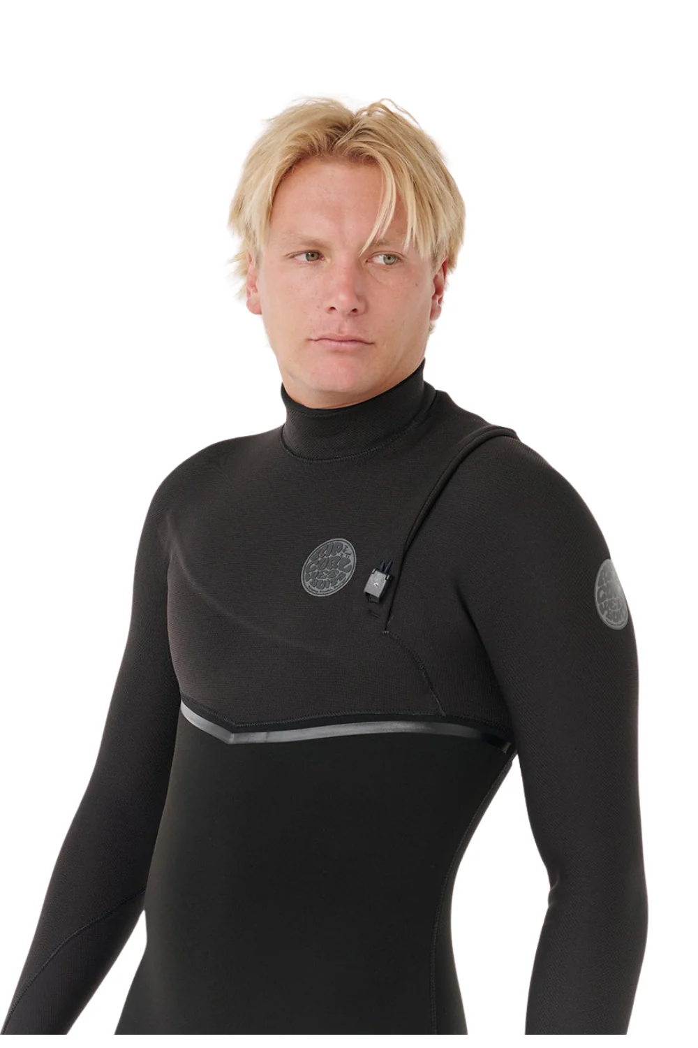 Rip Curl E-Bomb 4/3mm Mens Wetsuit Zip Free Black - Image 5