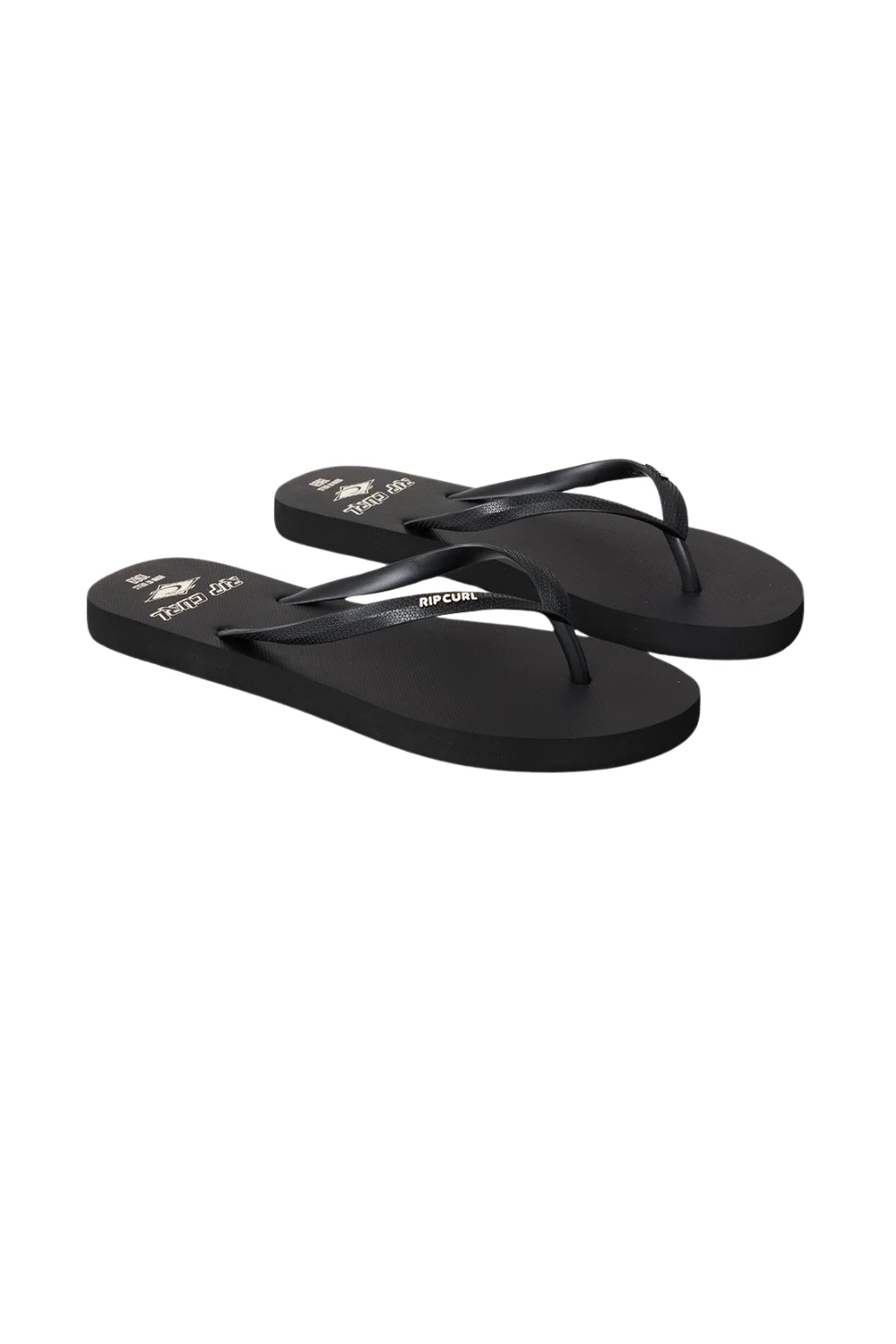 Rip Curl Icons Of Surf Bloom Womens Open Toe Flip Flop Black