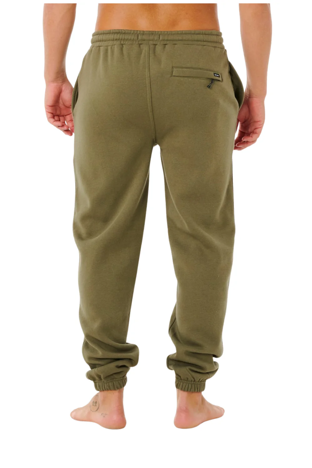 Rip Curl Icons Of Surf Mens Track Pants Surplus Green - Image 3