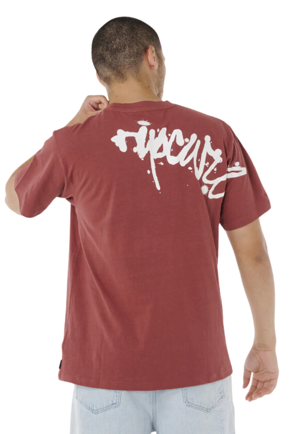 Rip Curl Medina Splat T-Shirt Apple Butter - Image 2