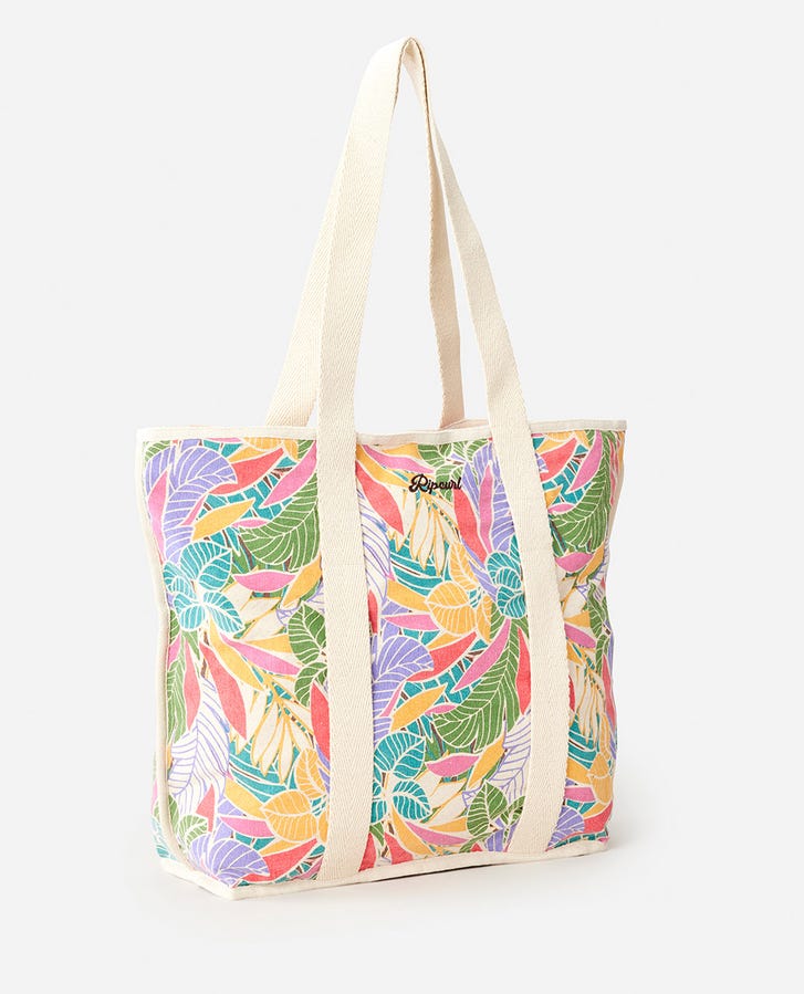 Rip Curl Mixed Canvas 31L Tote Dark Chocolate - Image 2