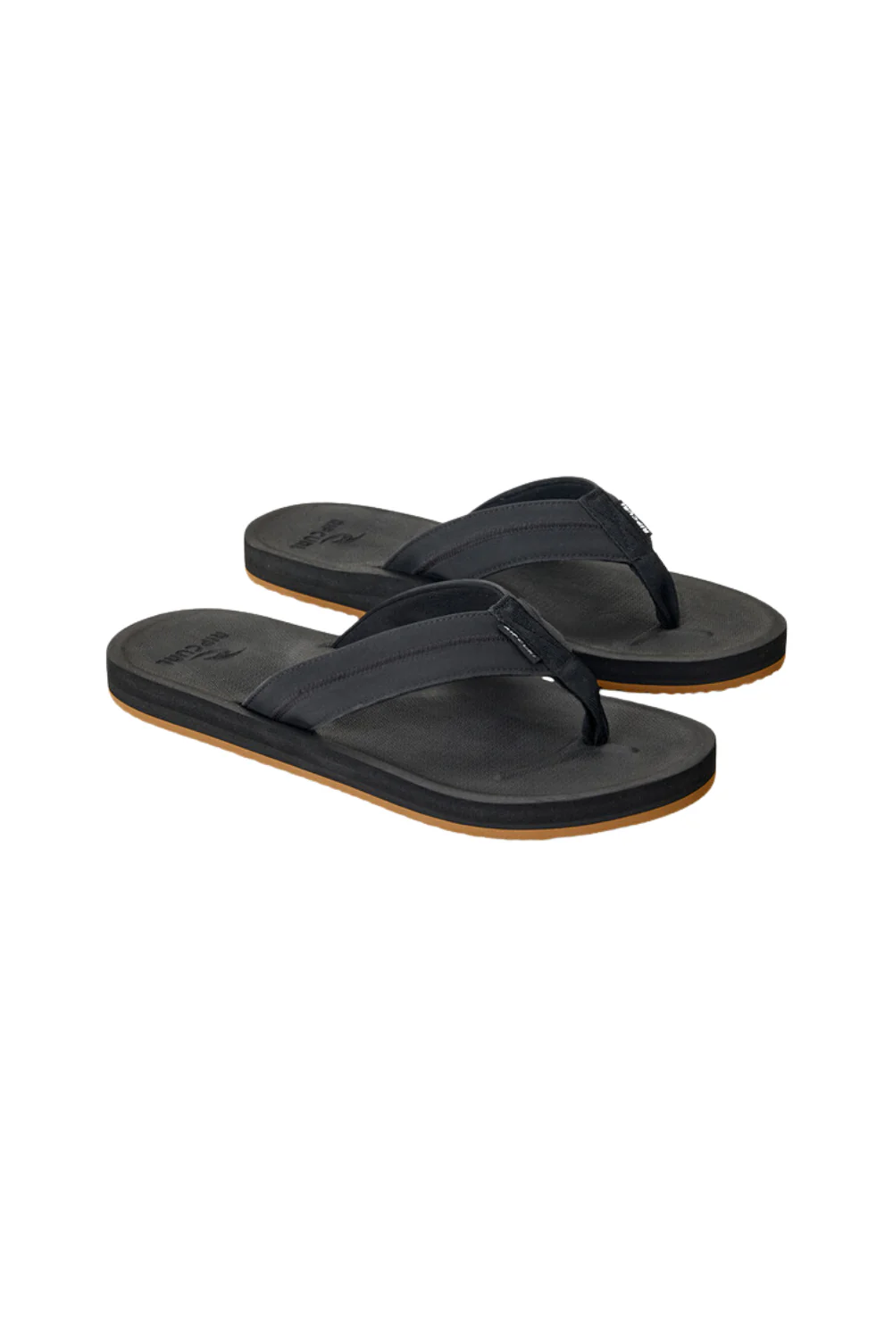 Rip Curl Omega Bloom Mens Flip Flops Black