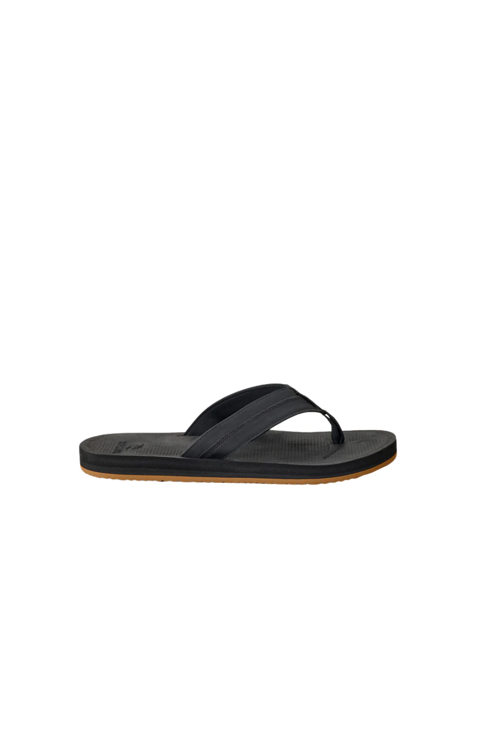 Rip Curl Omega Bloom Mens Flip Flops Black - Image 2