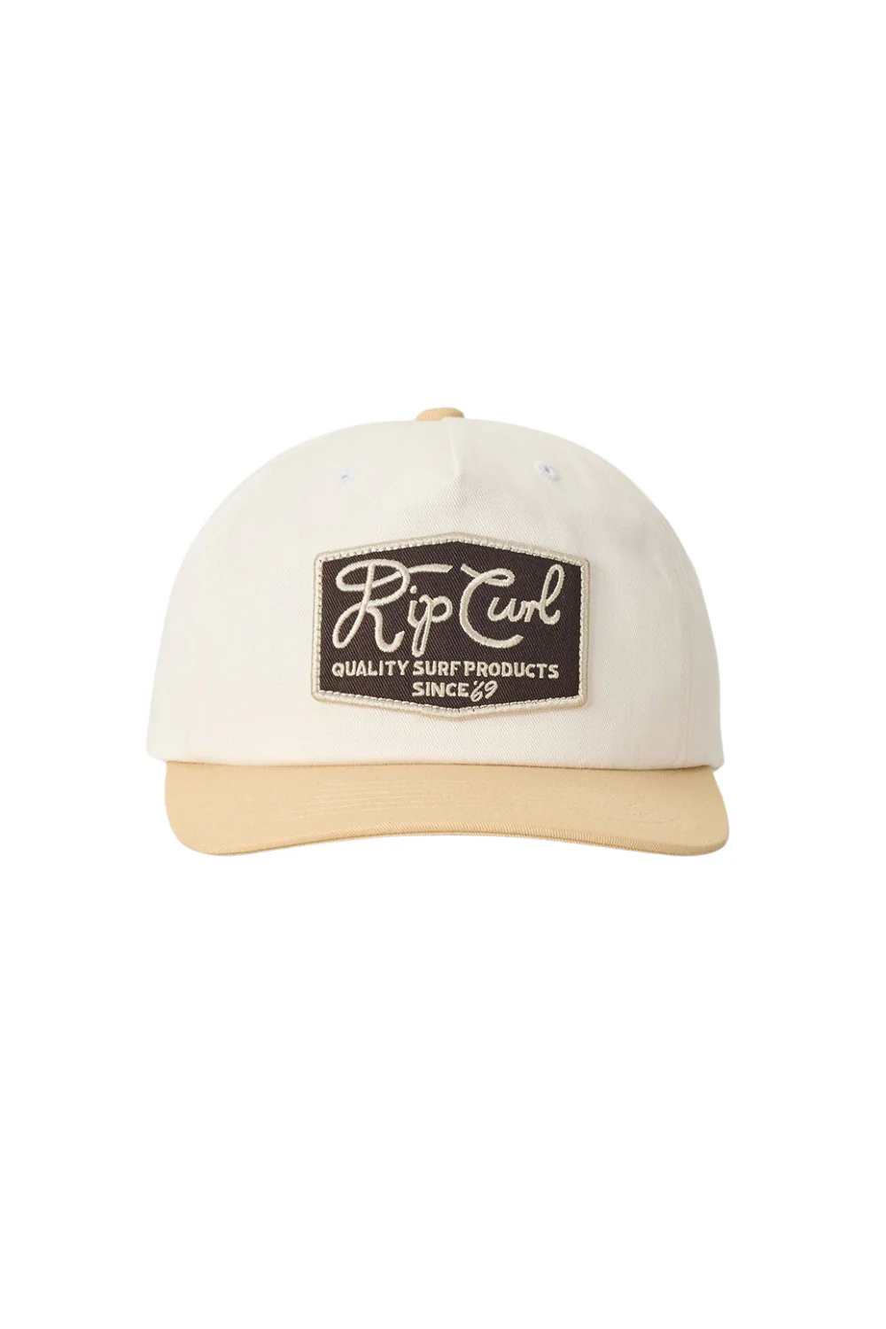 Rip Curl Pacific Rinse Mens Snapback Cap Bone/Khaki - Image 2