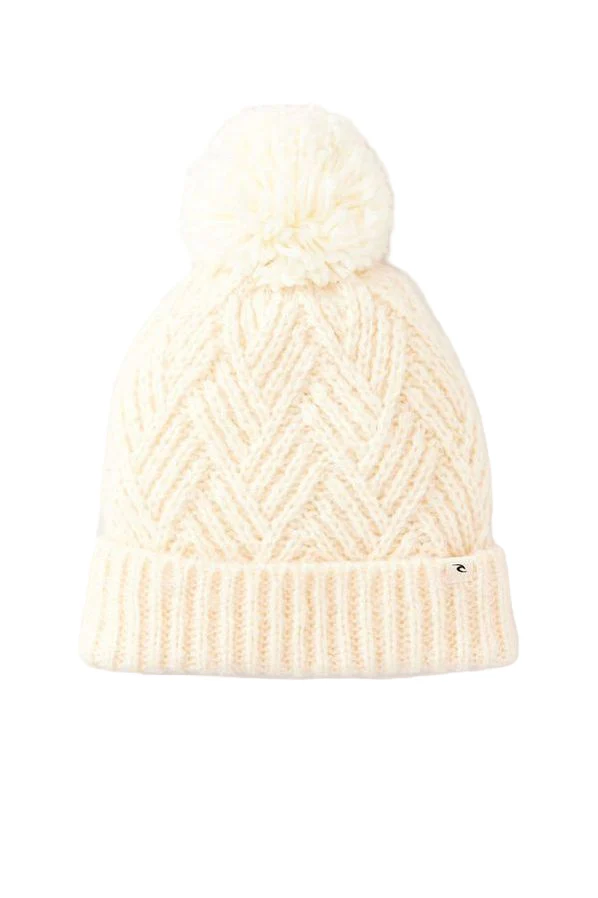 Rip Curl Premium Reg Pom Pom Beanie Beige