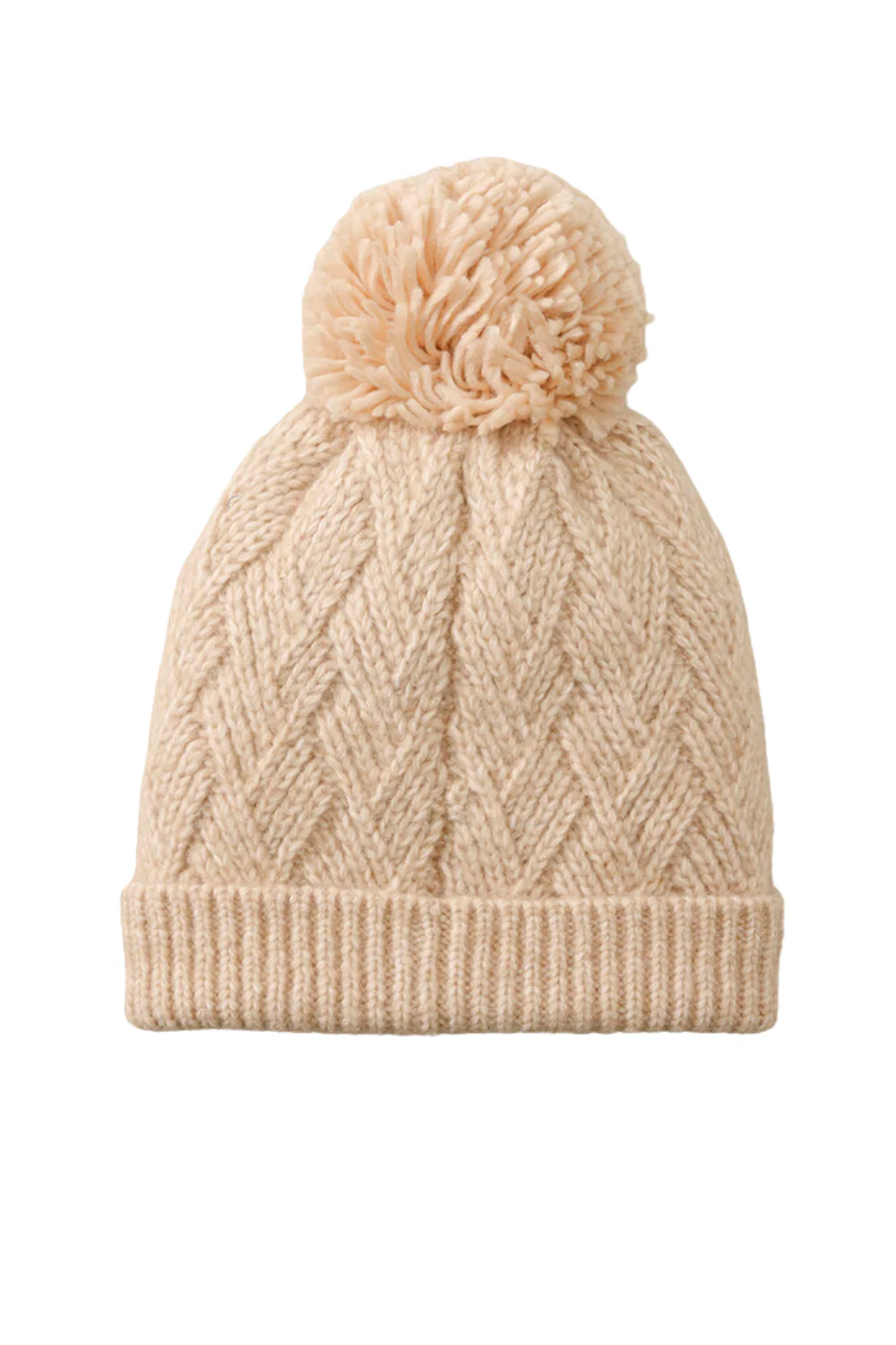 Rip Curl Premium Reg Pom Pom Beanie Oatmeal Marle - Image 2