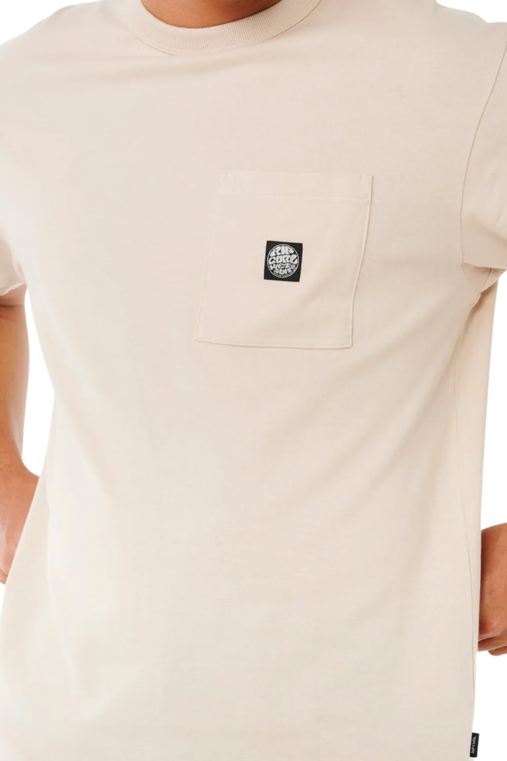 Rip Curl Premium Surf Wettie Mens T-Shirt Vintage White - Image 5