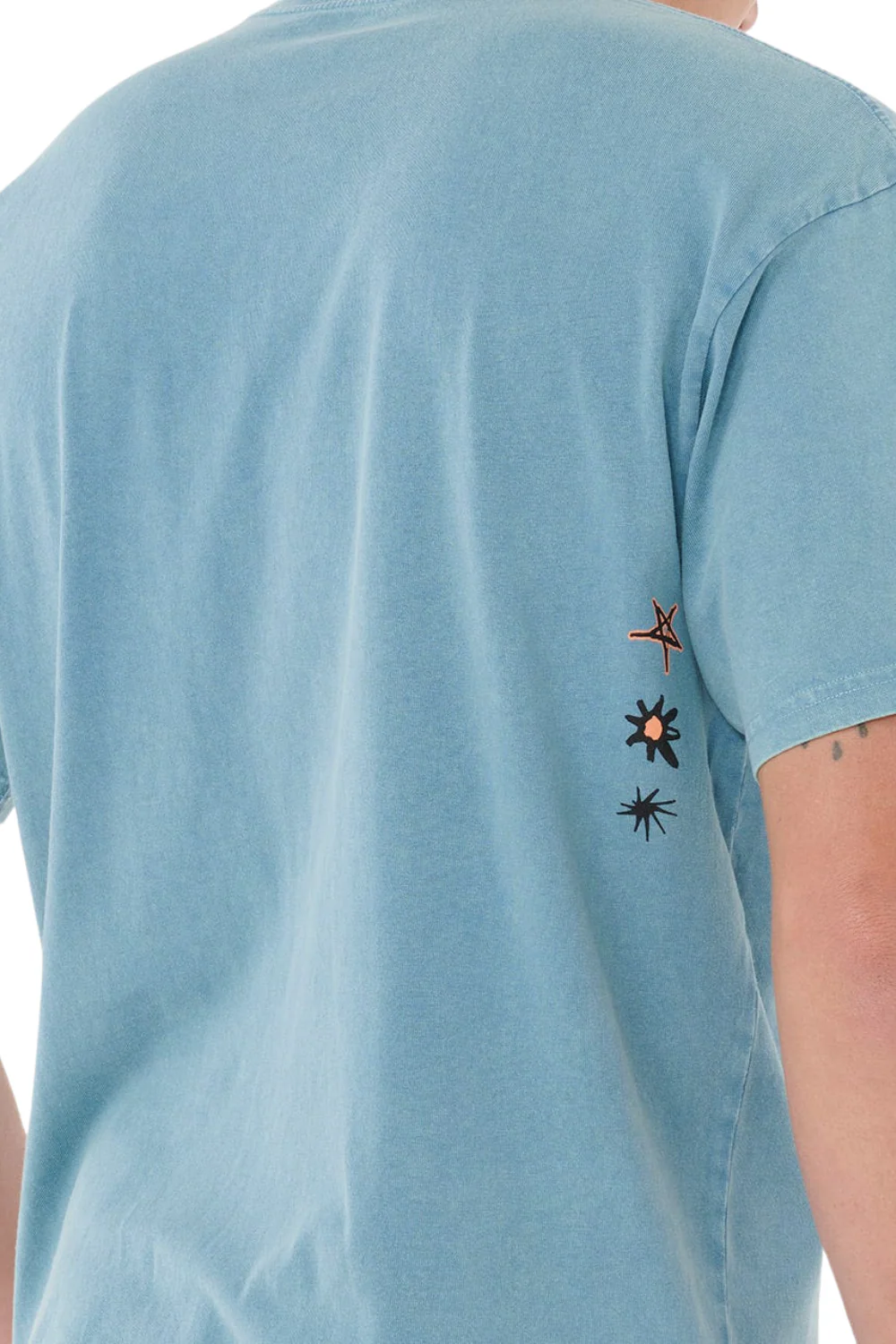 Rip Curl Raw Energy Bubble T-Shirt Storm Blue - Image 3