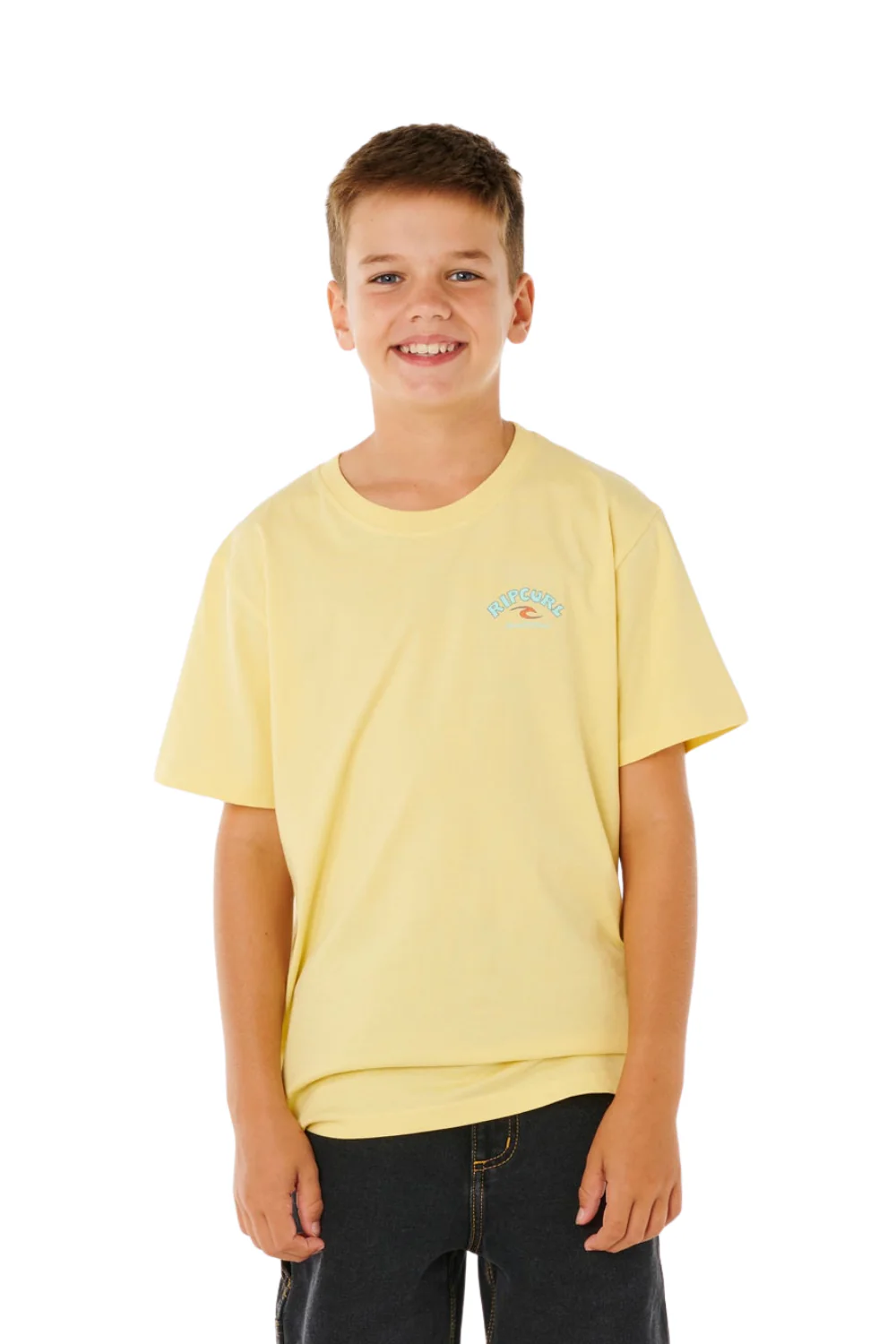 Rip Curl Shred Til Boys T-Shirt Sunlight - Image 2