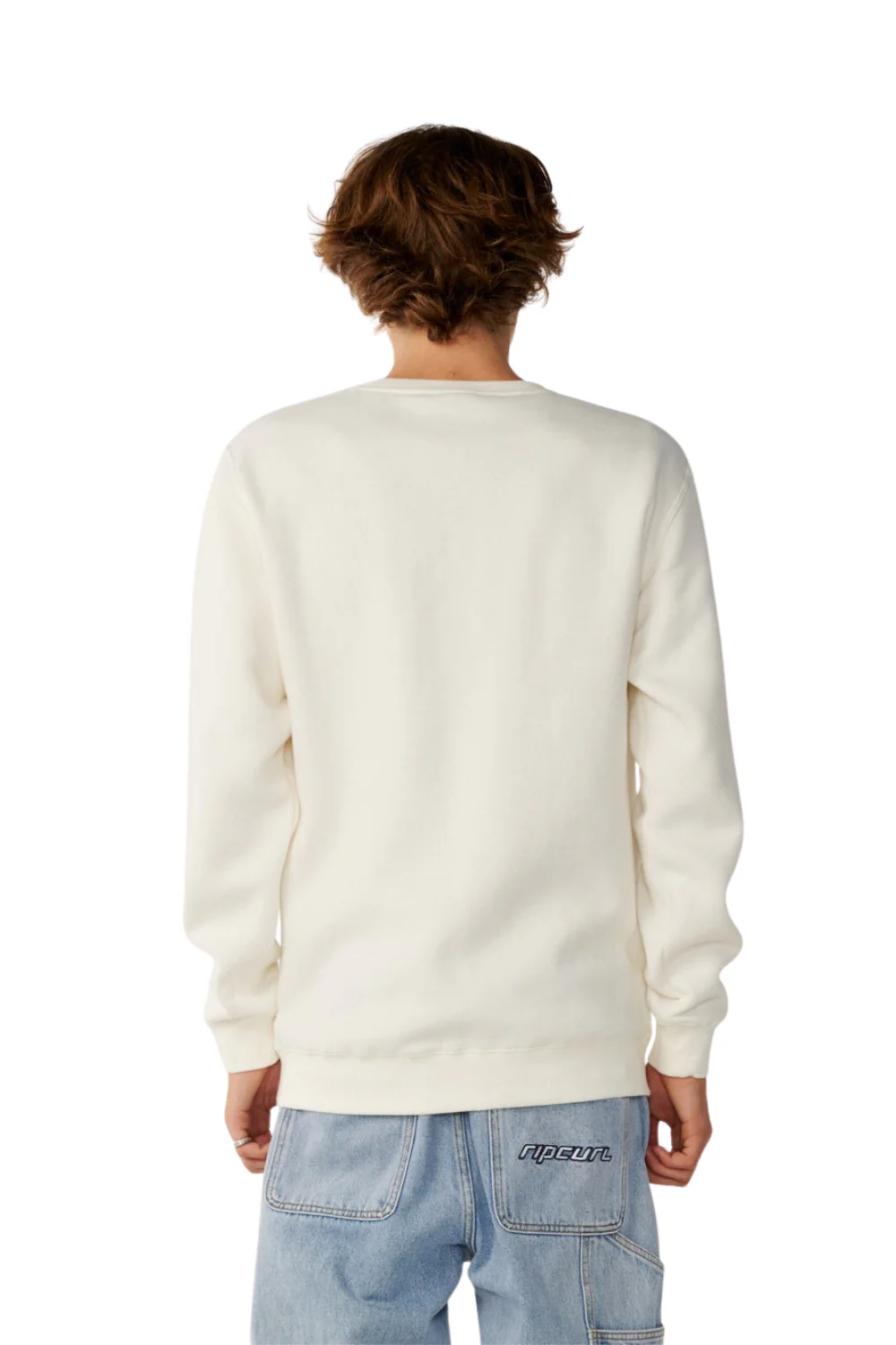 Rip Curl Staple Mens Crew Bone - Image 2