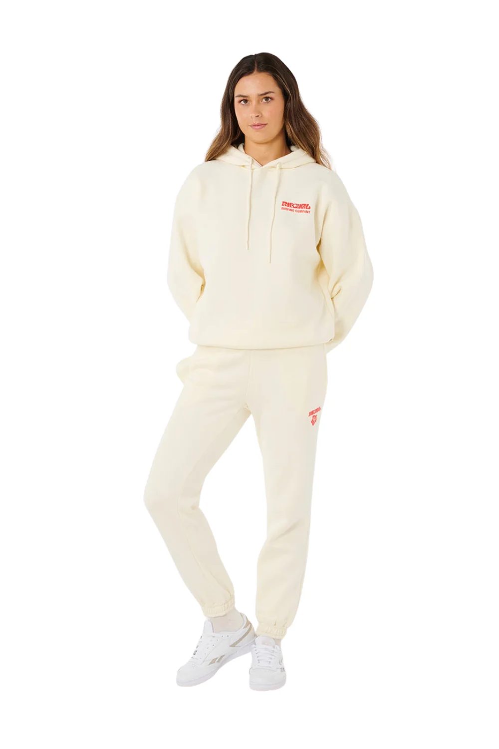 Rip Curl Surf Puff Heritage Womens Hoodie Cayenne - Image 5