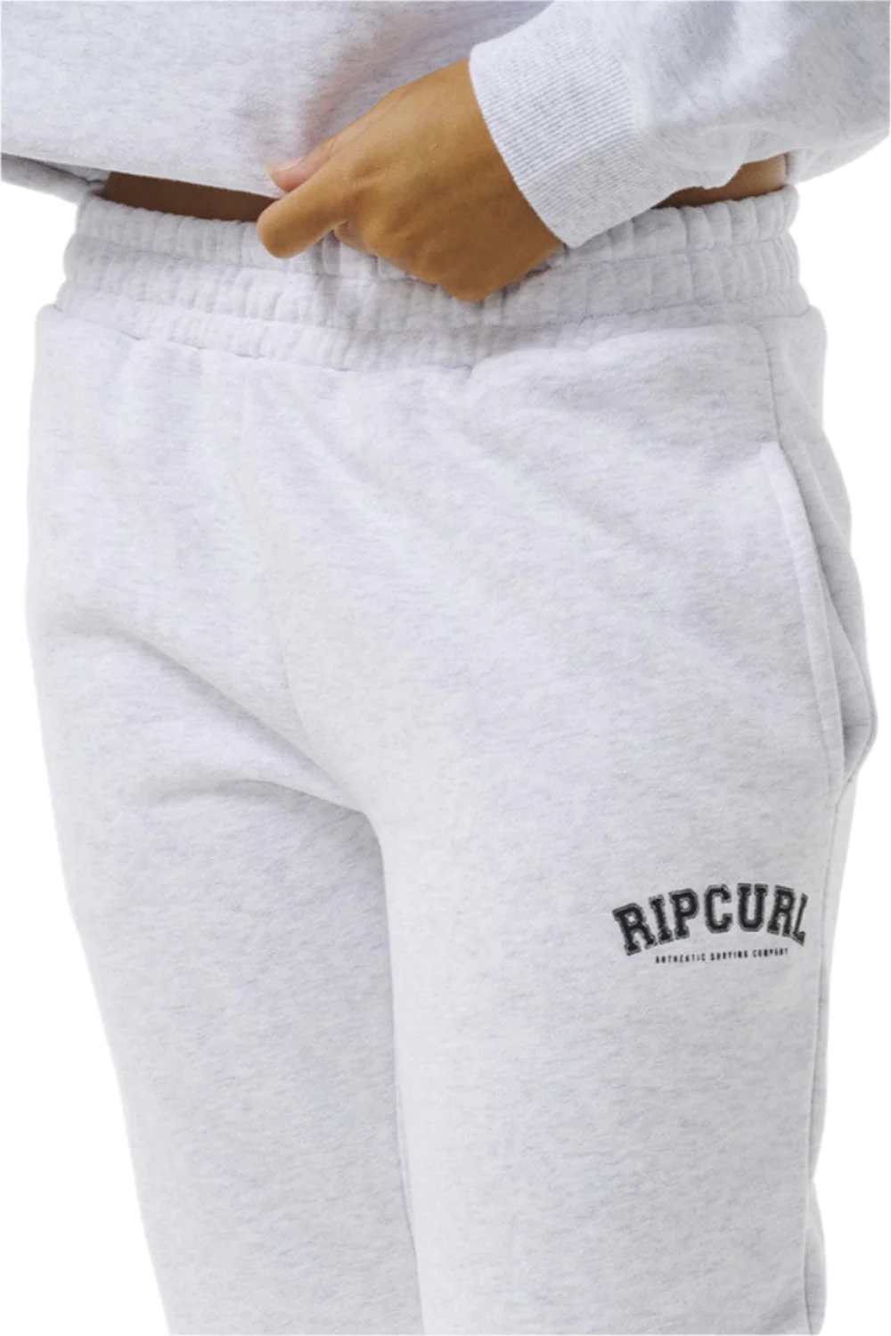 Rip Curl Varsity Pants Grey Marle - Image 4