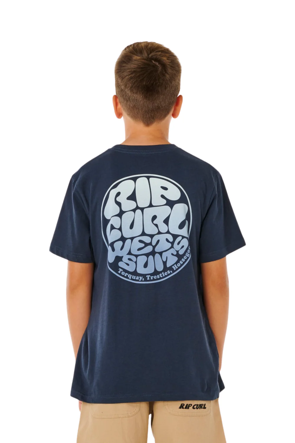 Rip Curl Wetsuit Icon Kids T-Shirt Dark Navy