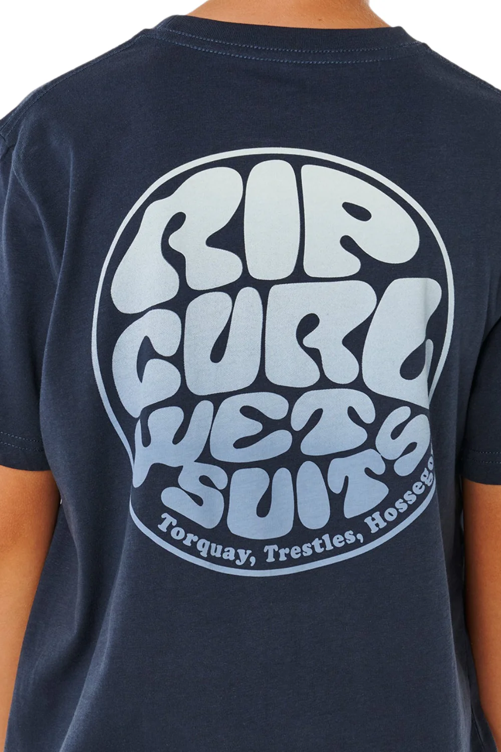 Rip Curl Wetsuit Icon Kids T-Shirt Dark Navy - Image 4