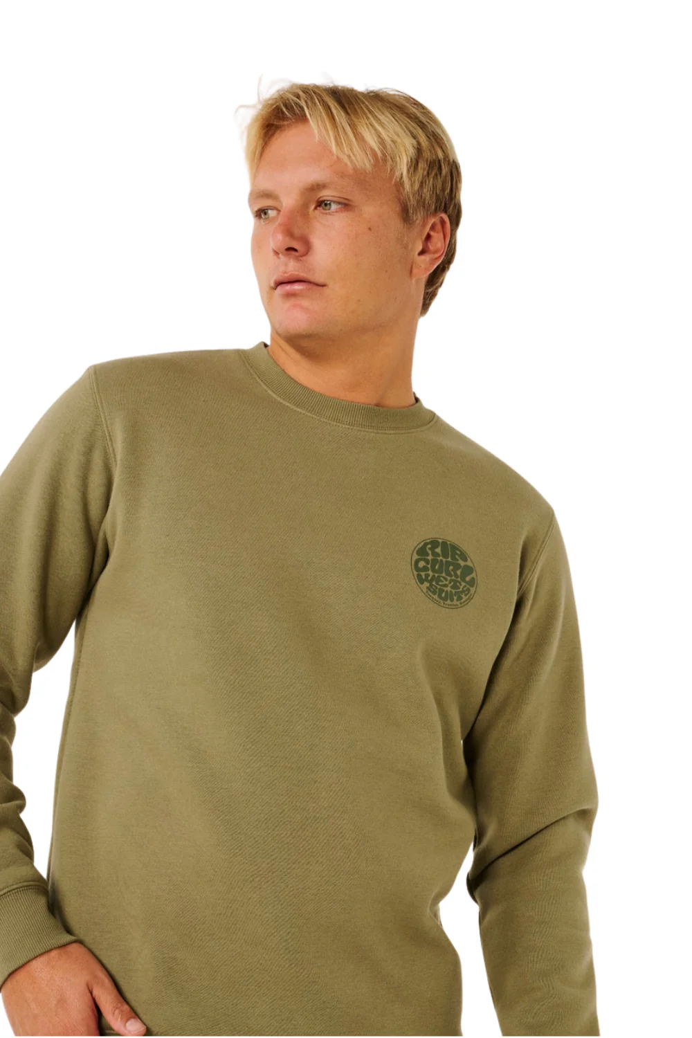 Rip Curl Wetsuit Icon Mens Crew Surplus Green - Image 6