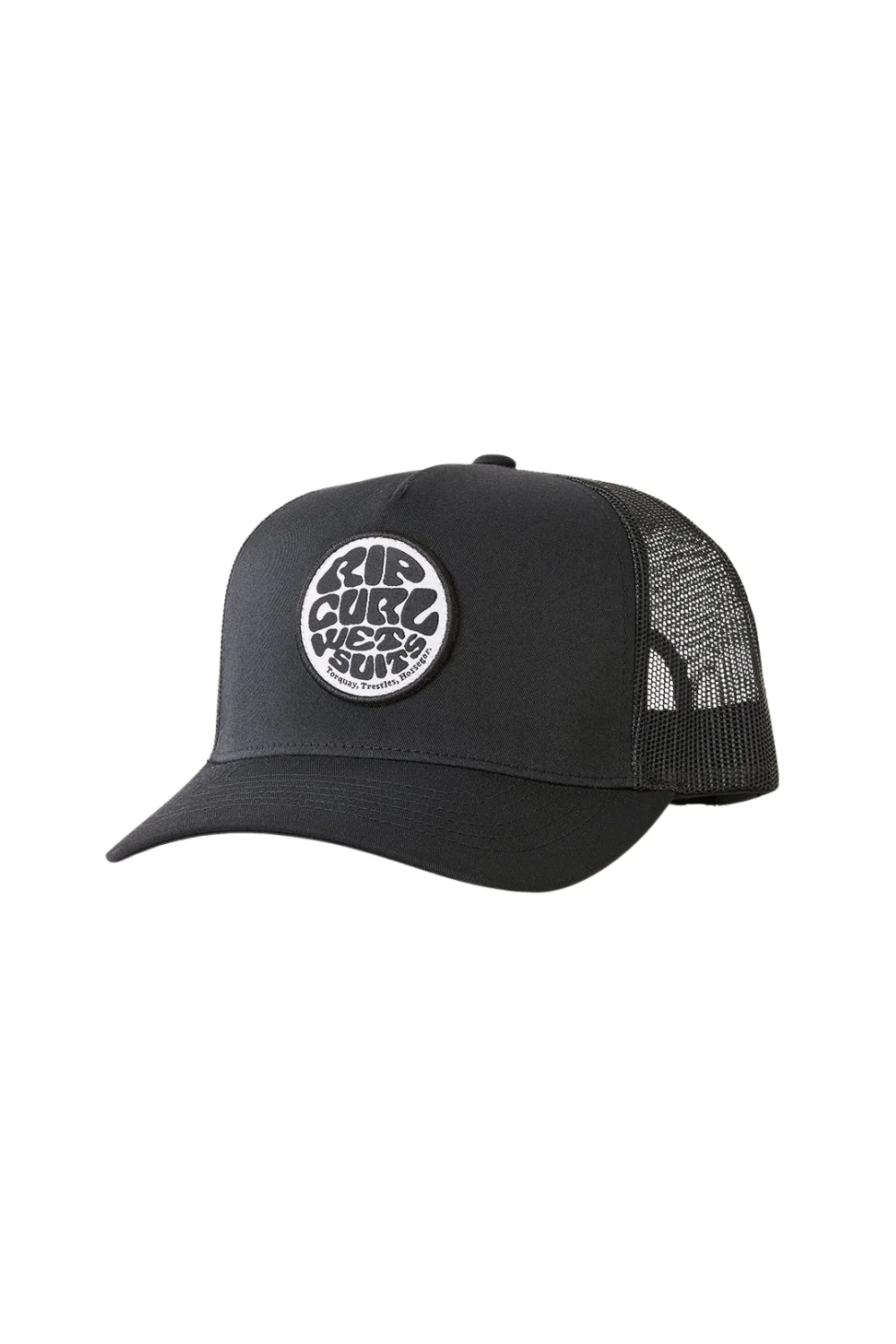Rip Curl Wetsuit Icon Mens Trucker Cap Black