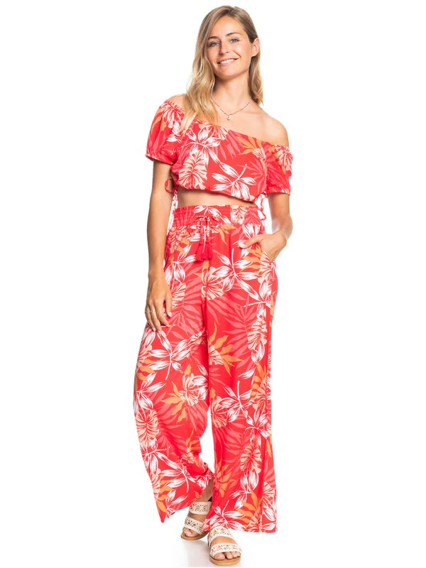 Roxy Dear Amor Short Sleeve Crop Top - Image 5
