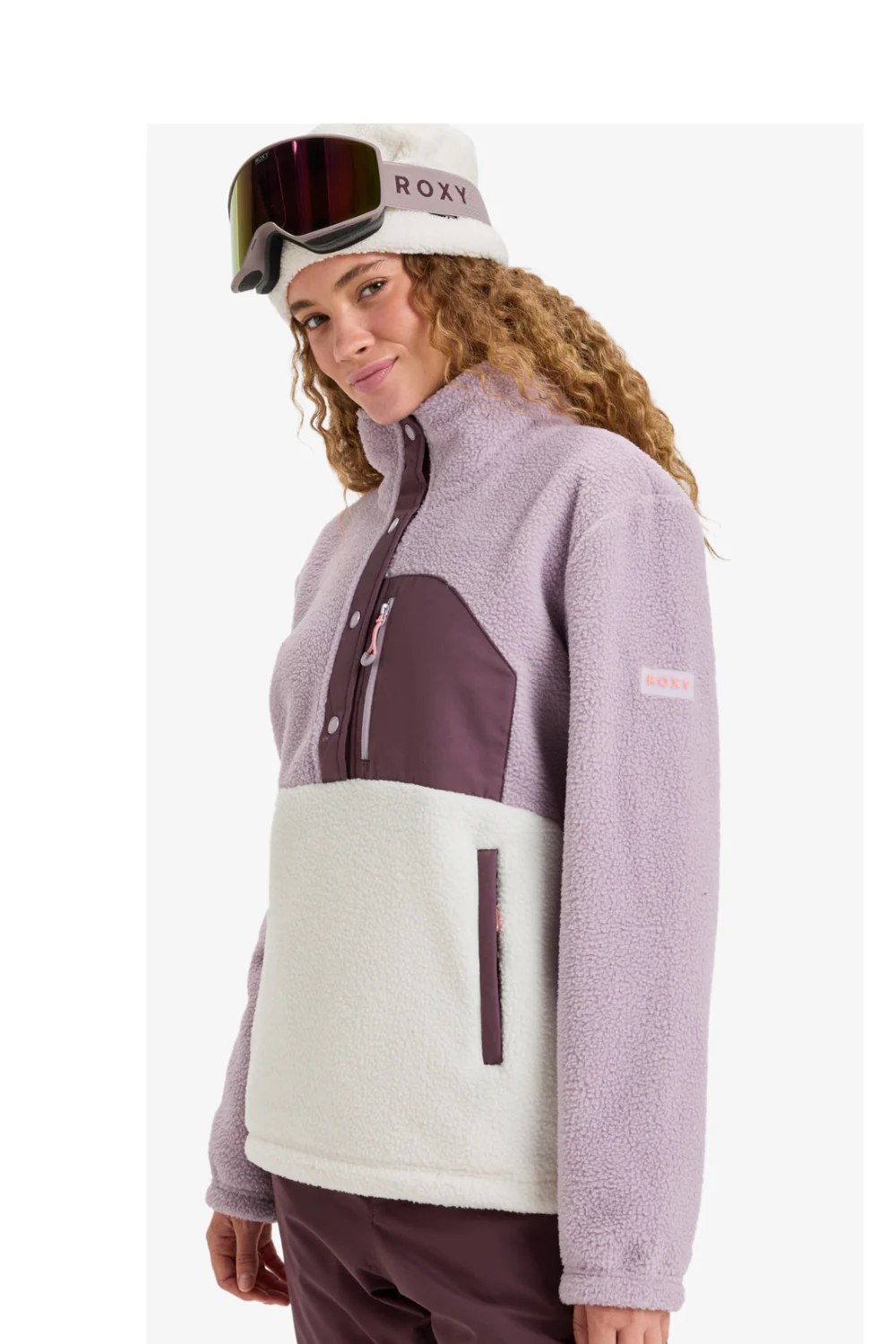 Roxy Womens Alabama Technical Mid Layer Fleece Nirvana - Image 3