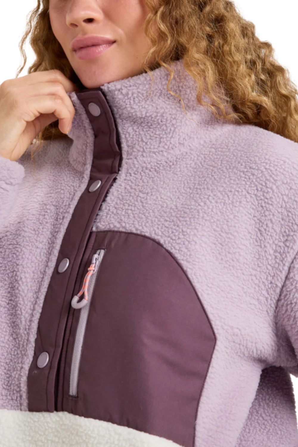 Roxy Womens Alabama Technical Mid Layer Fleece Nirvana - Image 4
