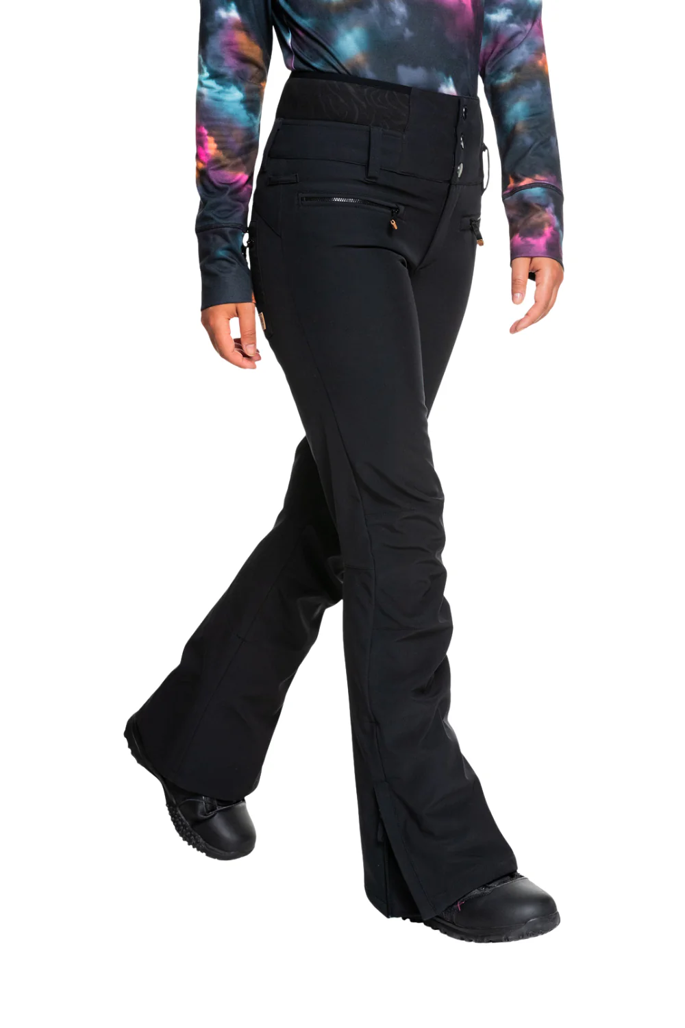 Roxy Rising High Womens Technical Ski and Snowboard Pants True Black - Image 3