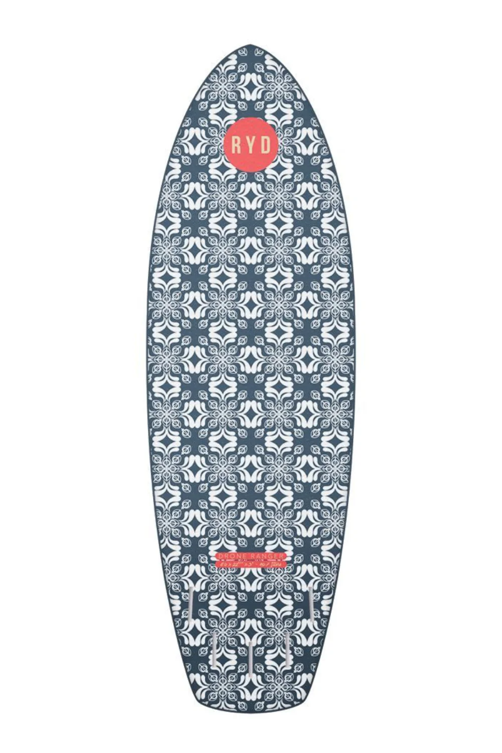 RYD Drone Ranger Soft Top Surfboard Deep Blue - Image 2
