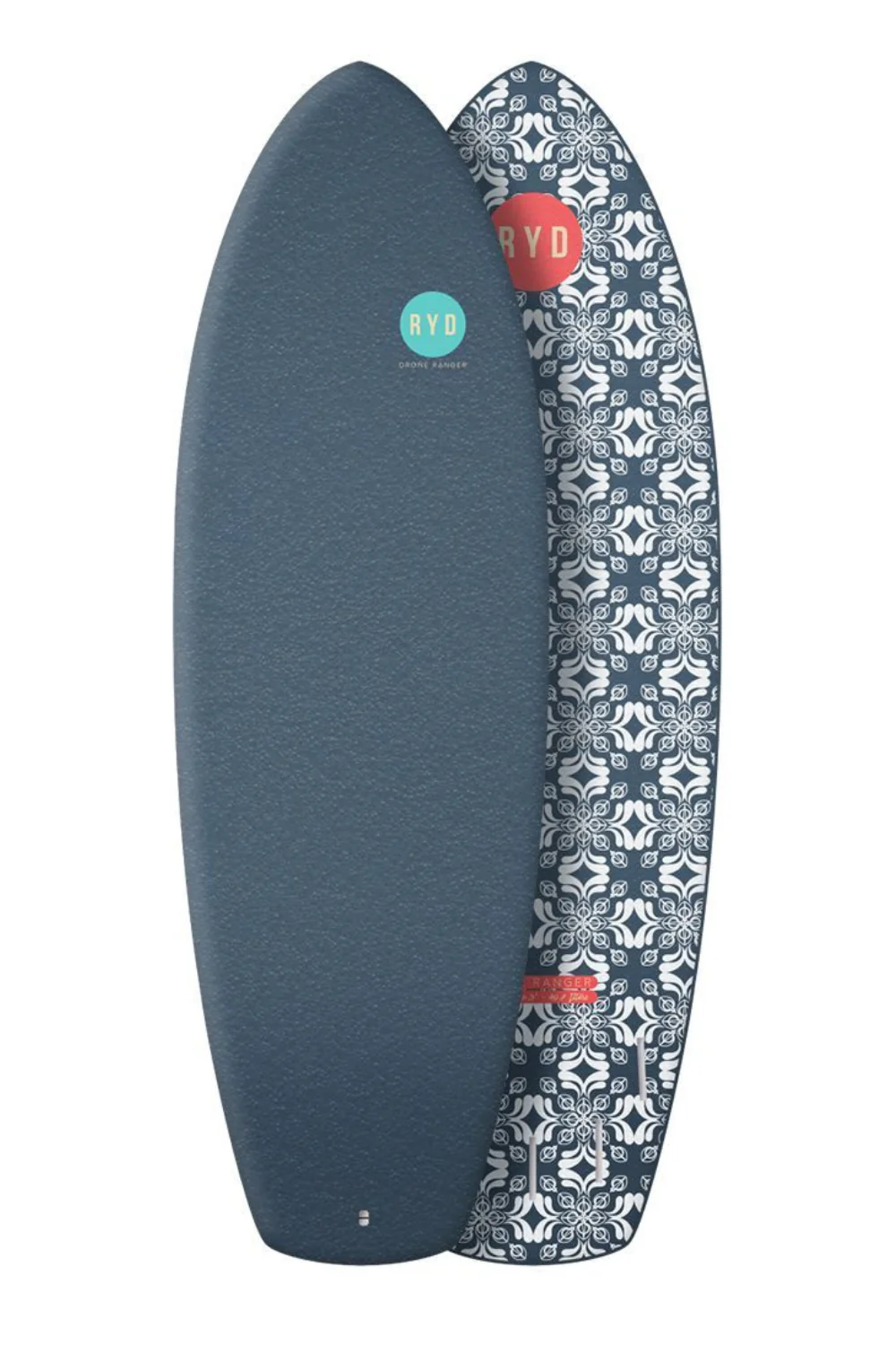 RYD Drone Ranger Soft Top Surfboard Deep Blue - Image 3