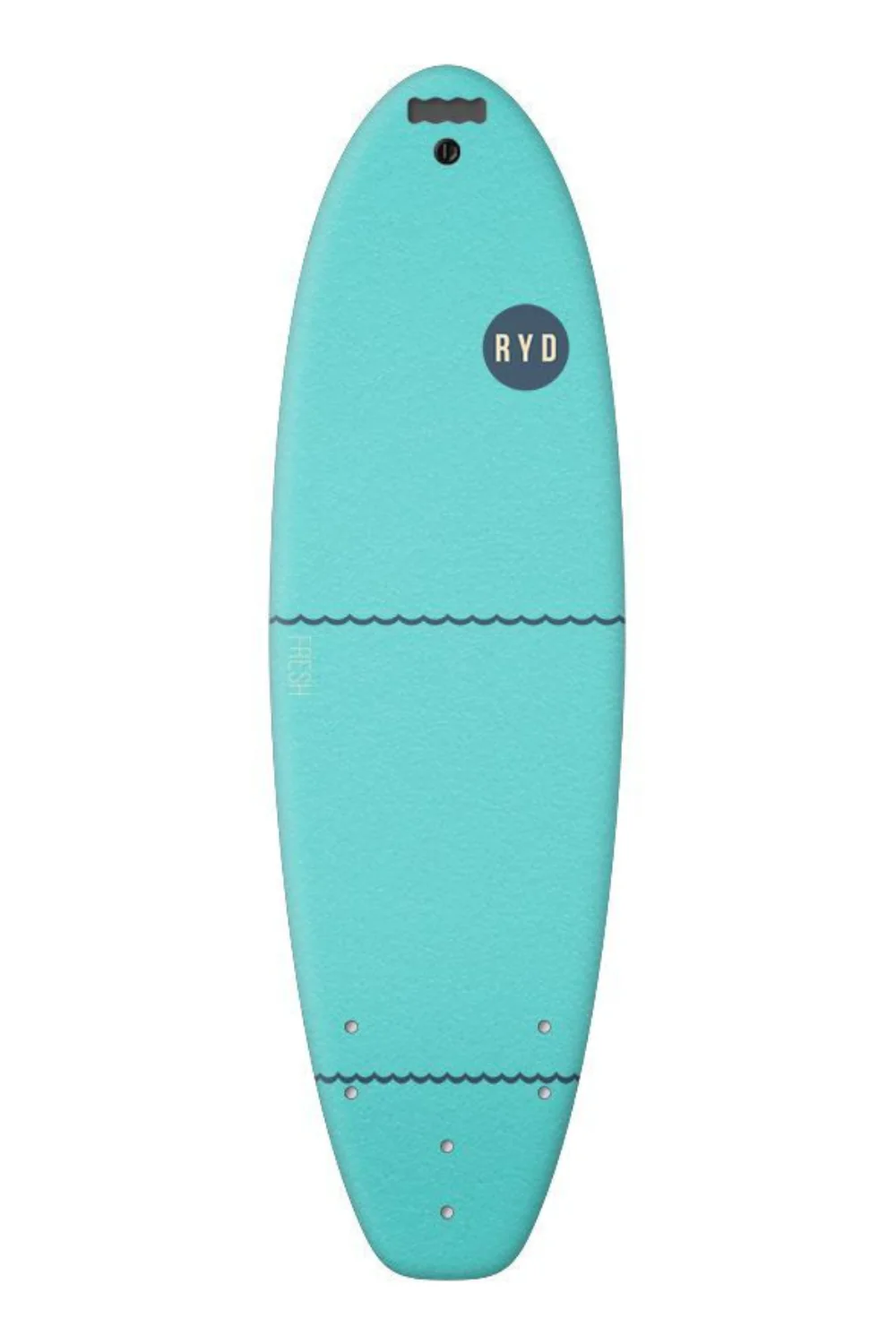 RYD Fresh Soft Top Surfboard Aqua