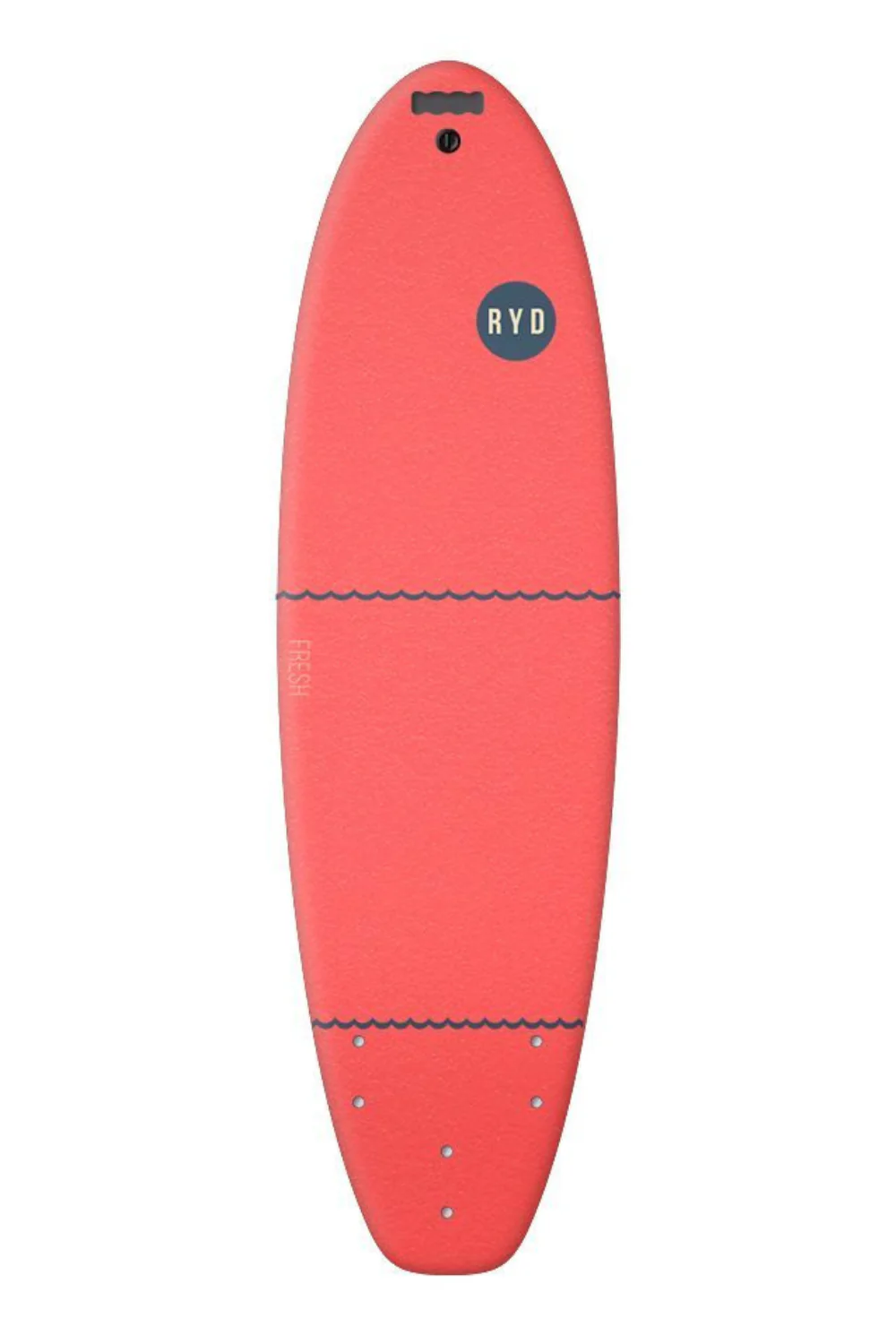 RYD Fresh Soft Top Surfboard Coral