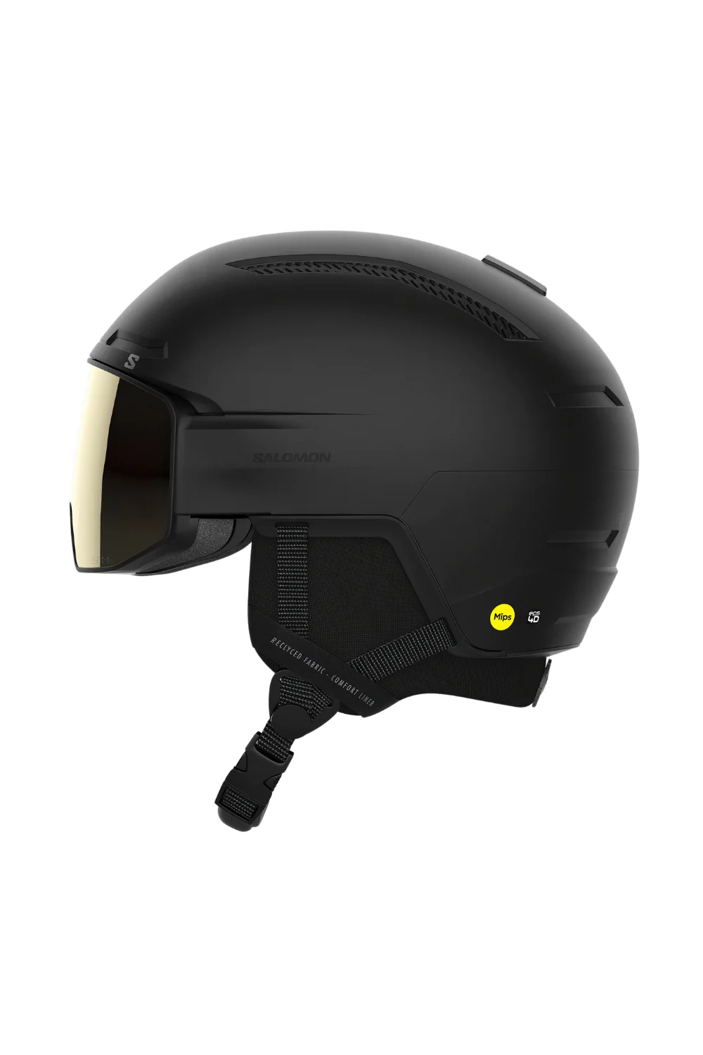 Salomon Driver Pro Sigma Mips Unisex Snow Helmet Black - Image 4