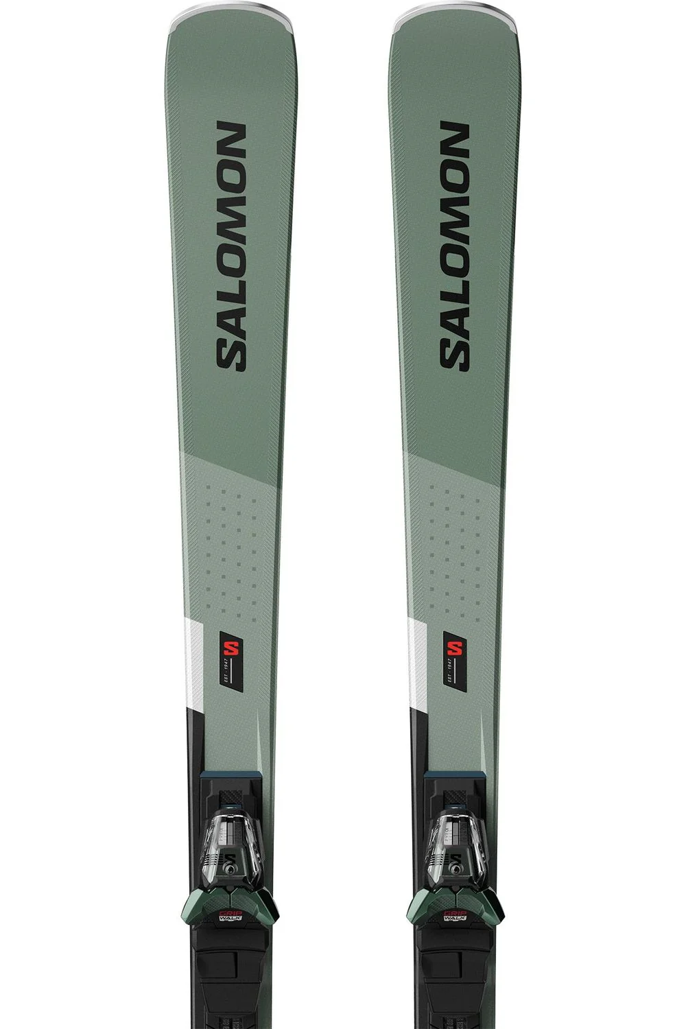 Salomon E S/Max 8 Skis + M11 GW L80 Bindings Oil - Image 6