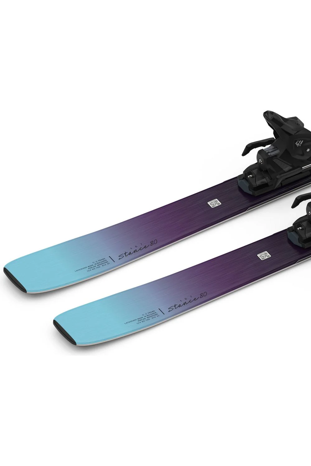 Salomon E Stance W 80 Womens Skis + M10 GW L80 Bindings - Image 4