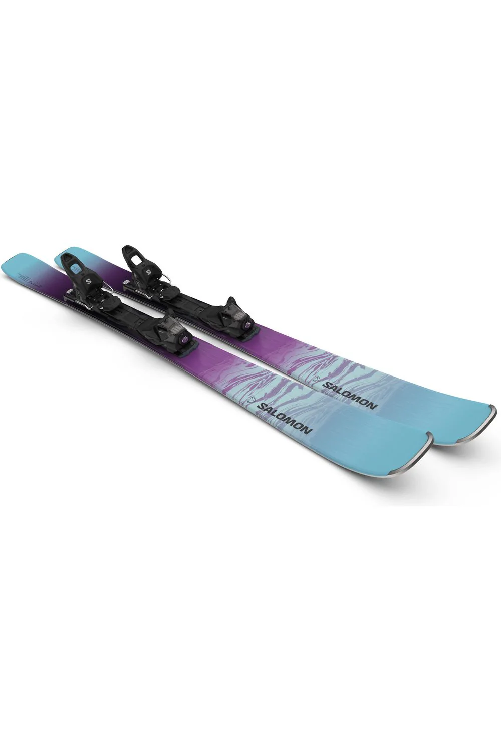 Salomon E Stance W 80 Womens Skis + M10 GW L80 Bindings - Image 6