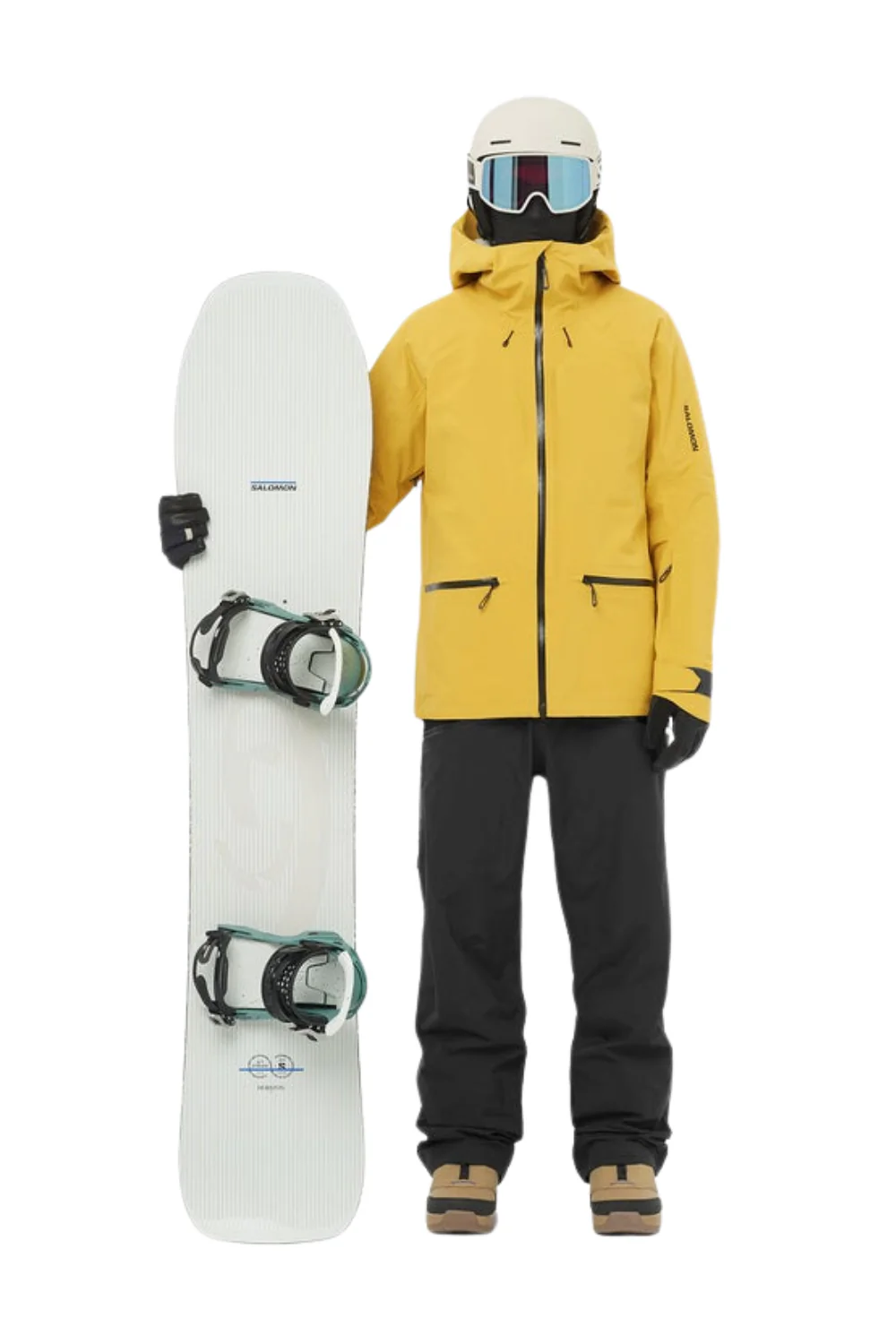 Salomon Jetstream Unisex Snowboard White - Image 5