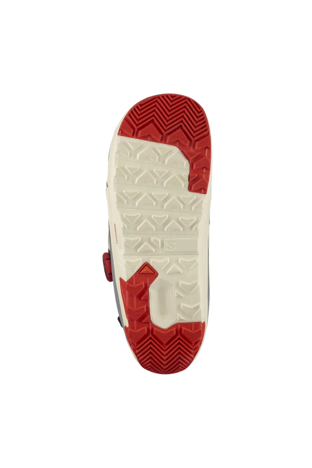 Salomon Launch Boa SJ Mens Snowboard Boots Almond Milk/Castlerock - Image 2