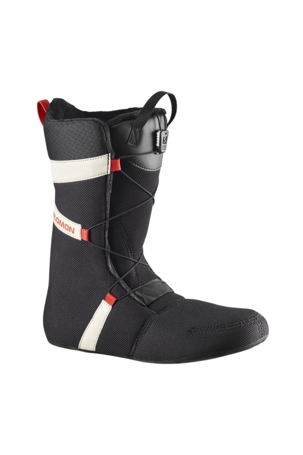 Salomon Launch Boa SJ Mens Snowboard Boots Almond Milk/Castlerock - Image 3