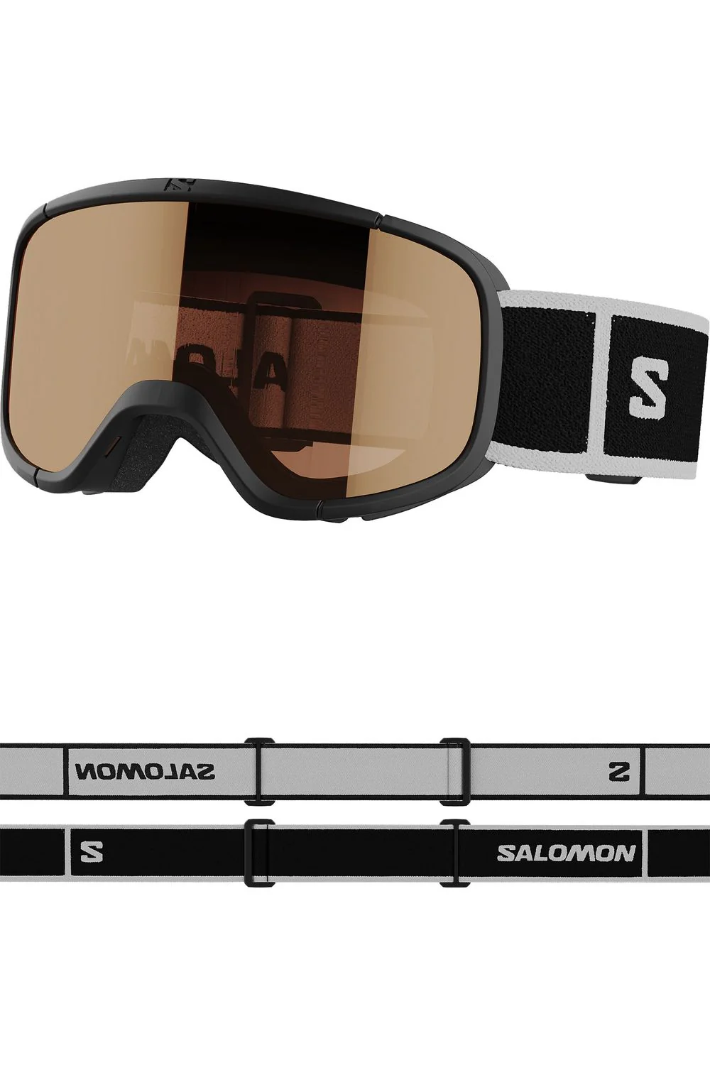 Salomon Lumi Access Junior Goggles Black/Orange - Image 2