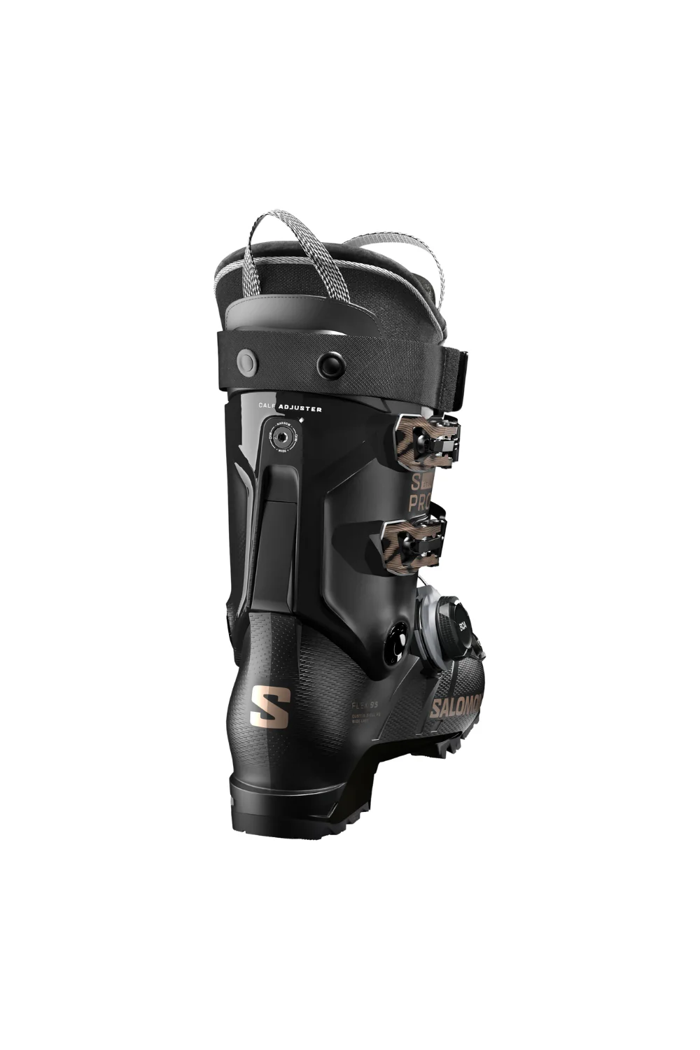Salomon S/Pro Delta Boa 95 Womens Ski Boots Black - Image 2