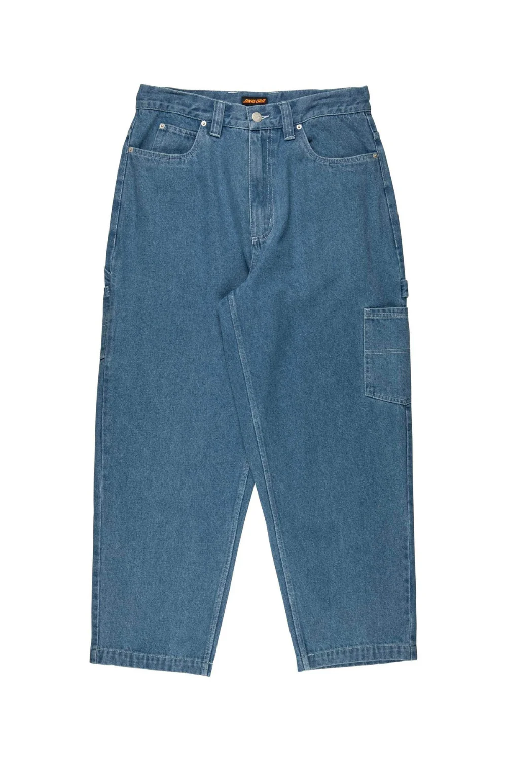 Santa Cruz Mens Carpenter Big Pants Classic Blue