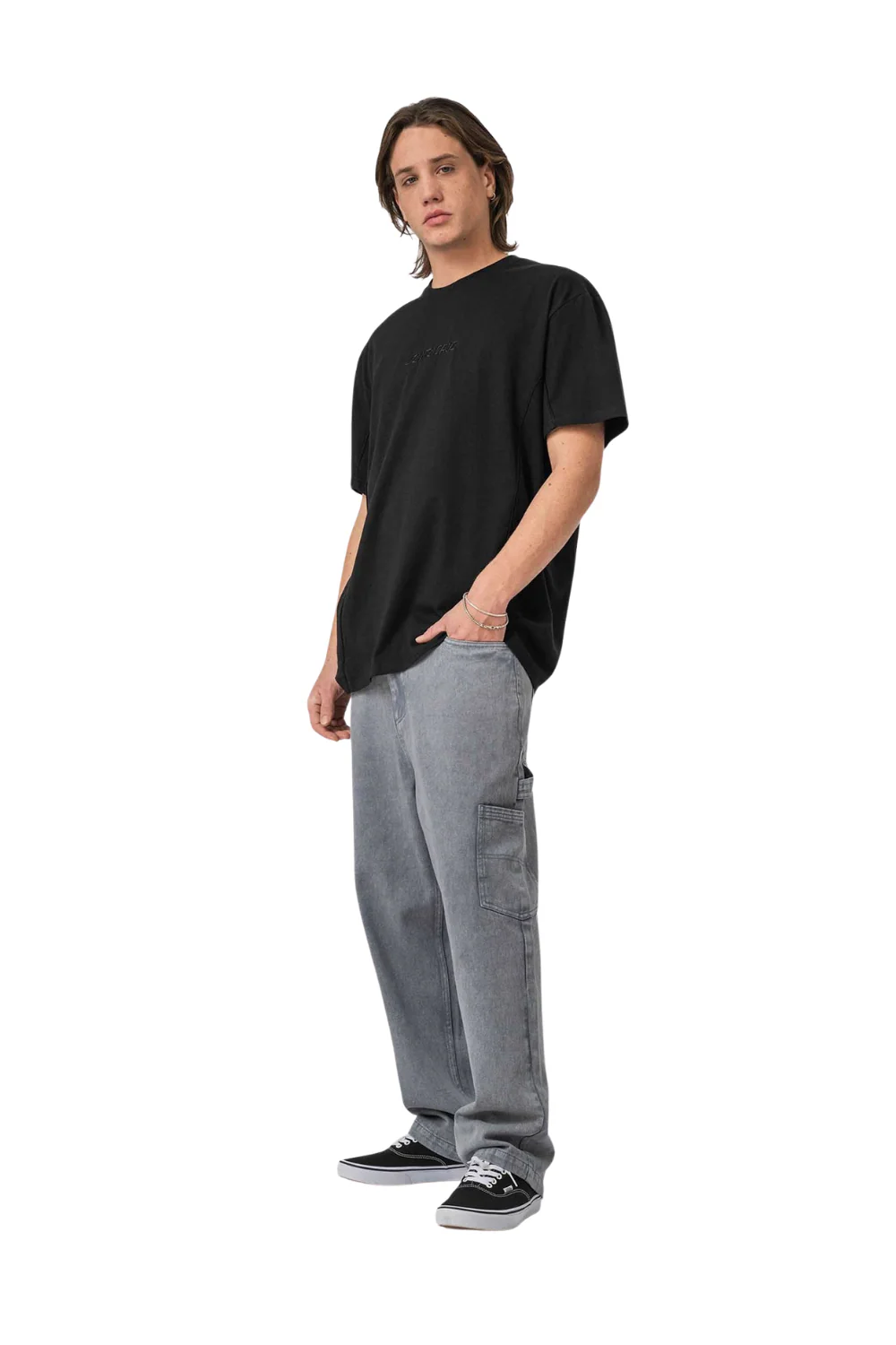Santa Cruz Mens Carpenter Big Pants Storm Grey - Image 2